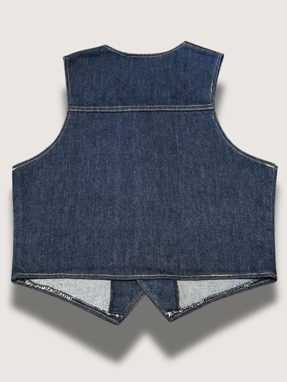 Vintage Klondike Denim Vest - Picture 3 of 3